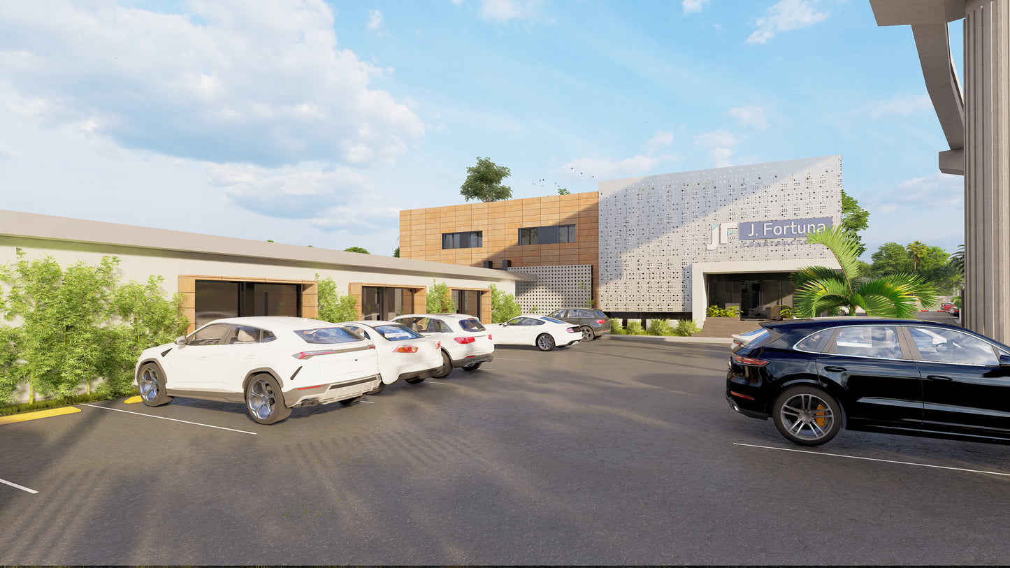 Renderizado 3D Exterior Universal