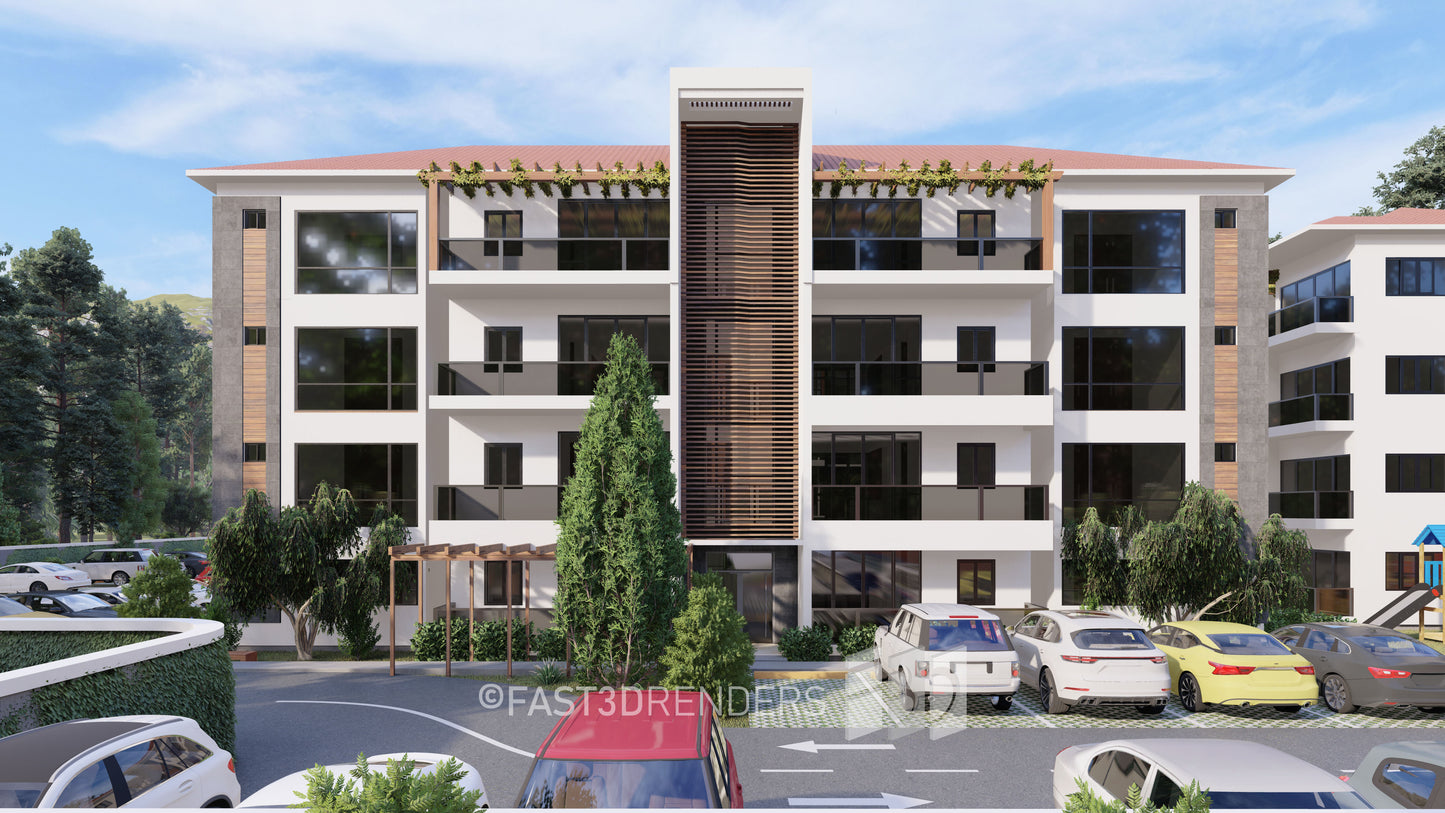 Renderizado 3D Exterior Universal