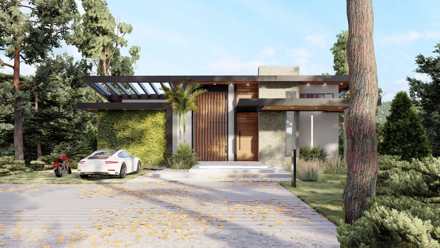 Renderizado 3D Exterior Universal