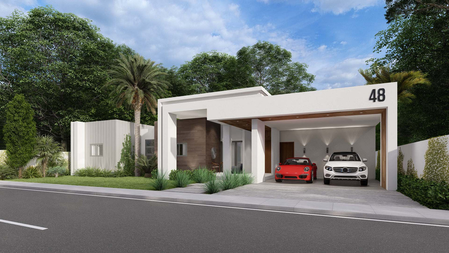 Renderizado 3D Exterior Universal