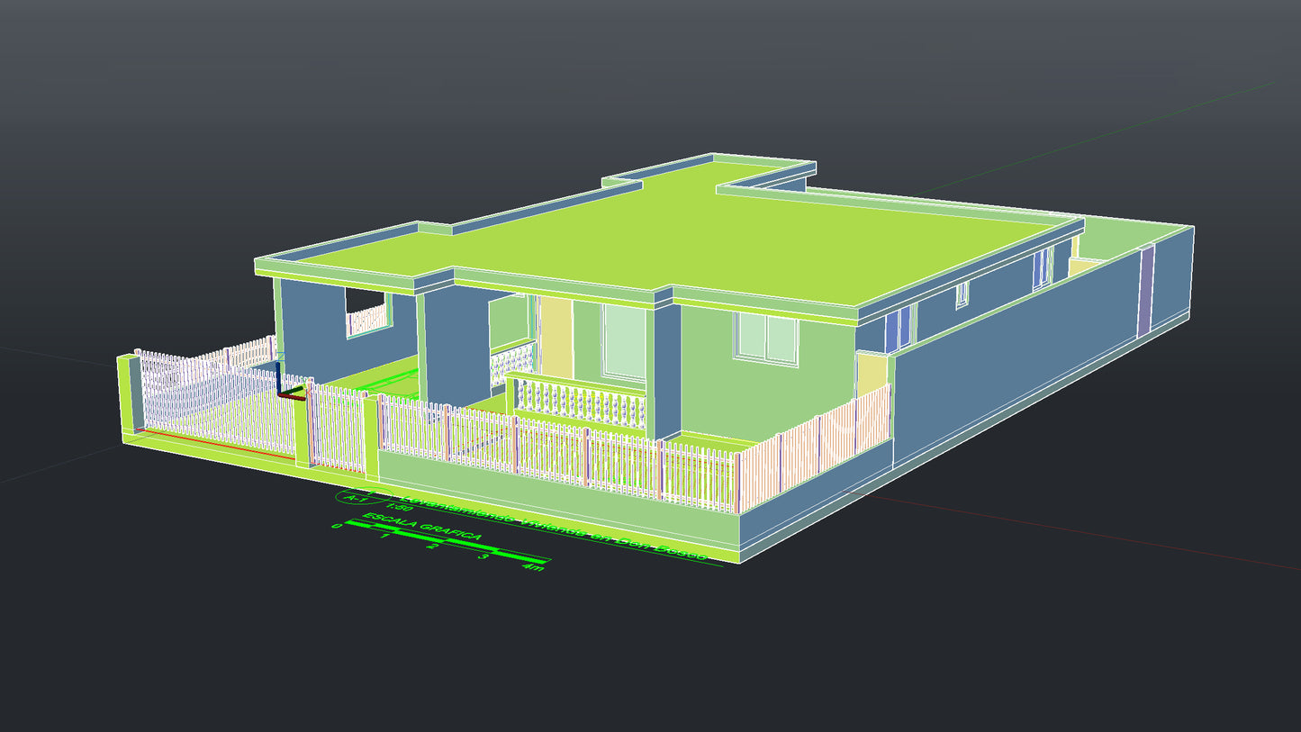 Modelado 3D Proyecto Actual 'as built'