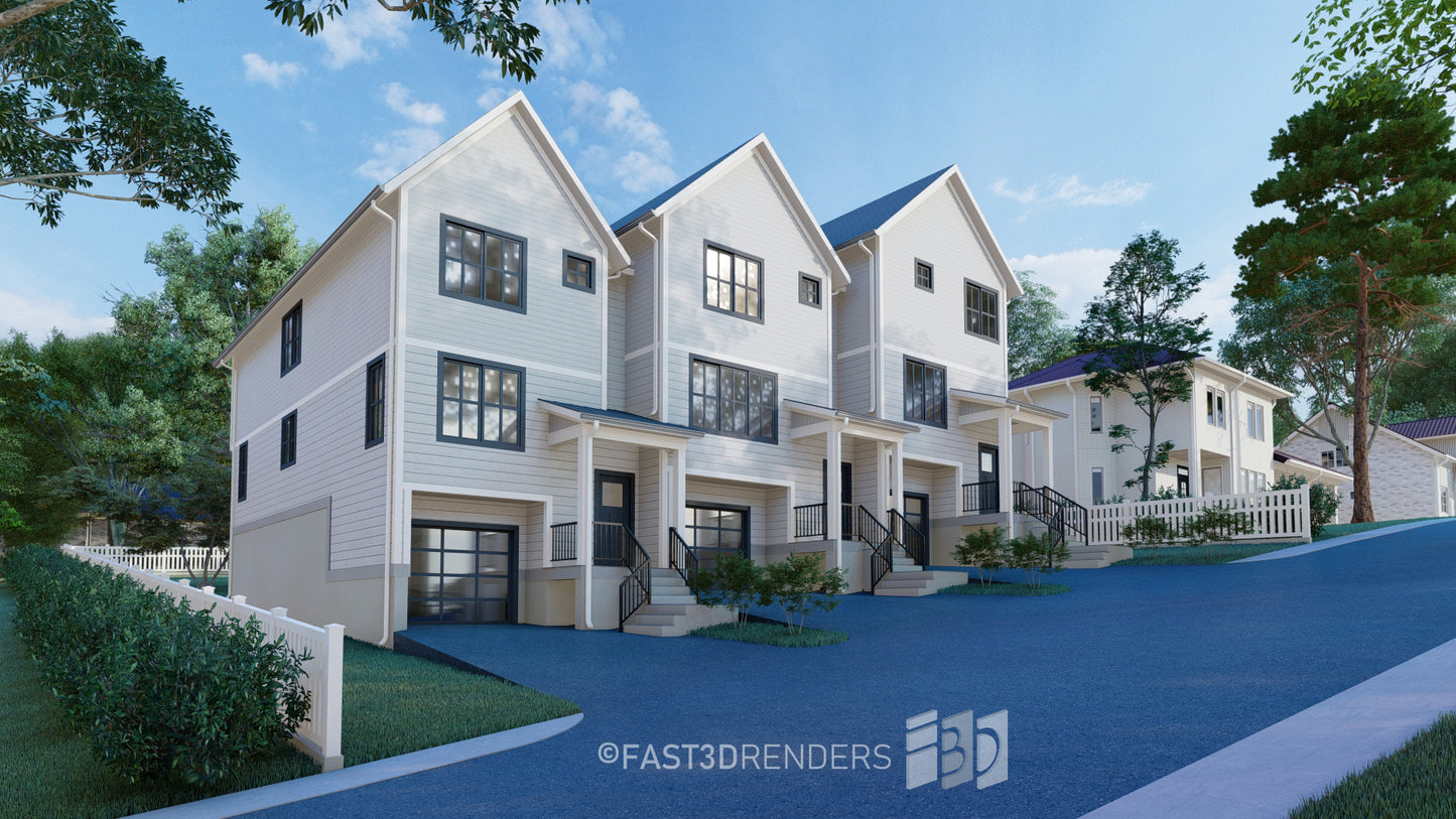 Renderizado 3D Exterior Universal