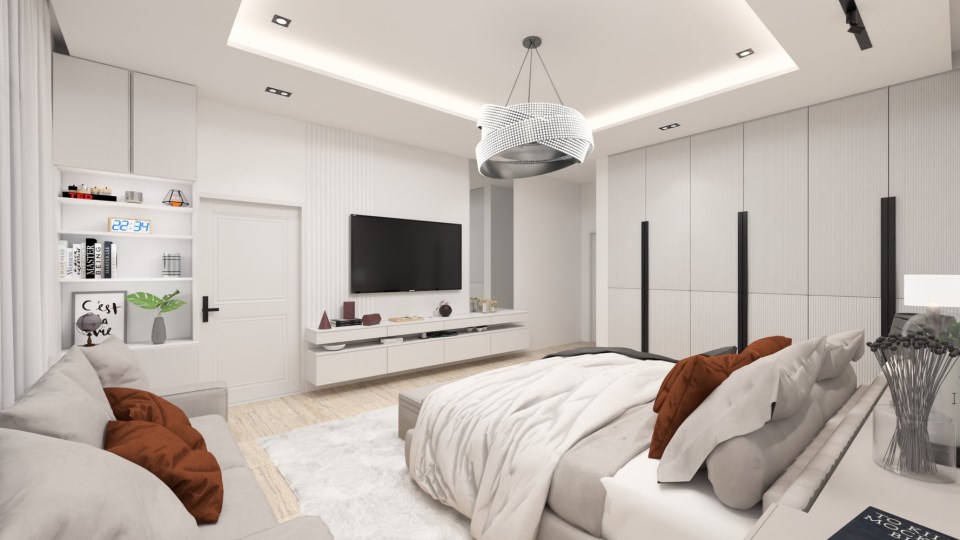 3D interior render