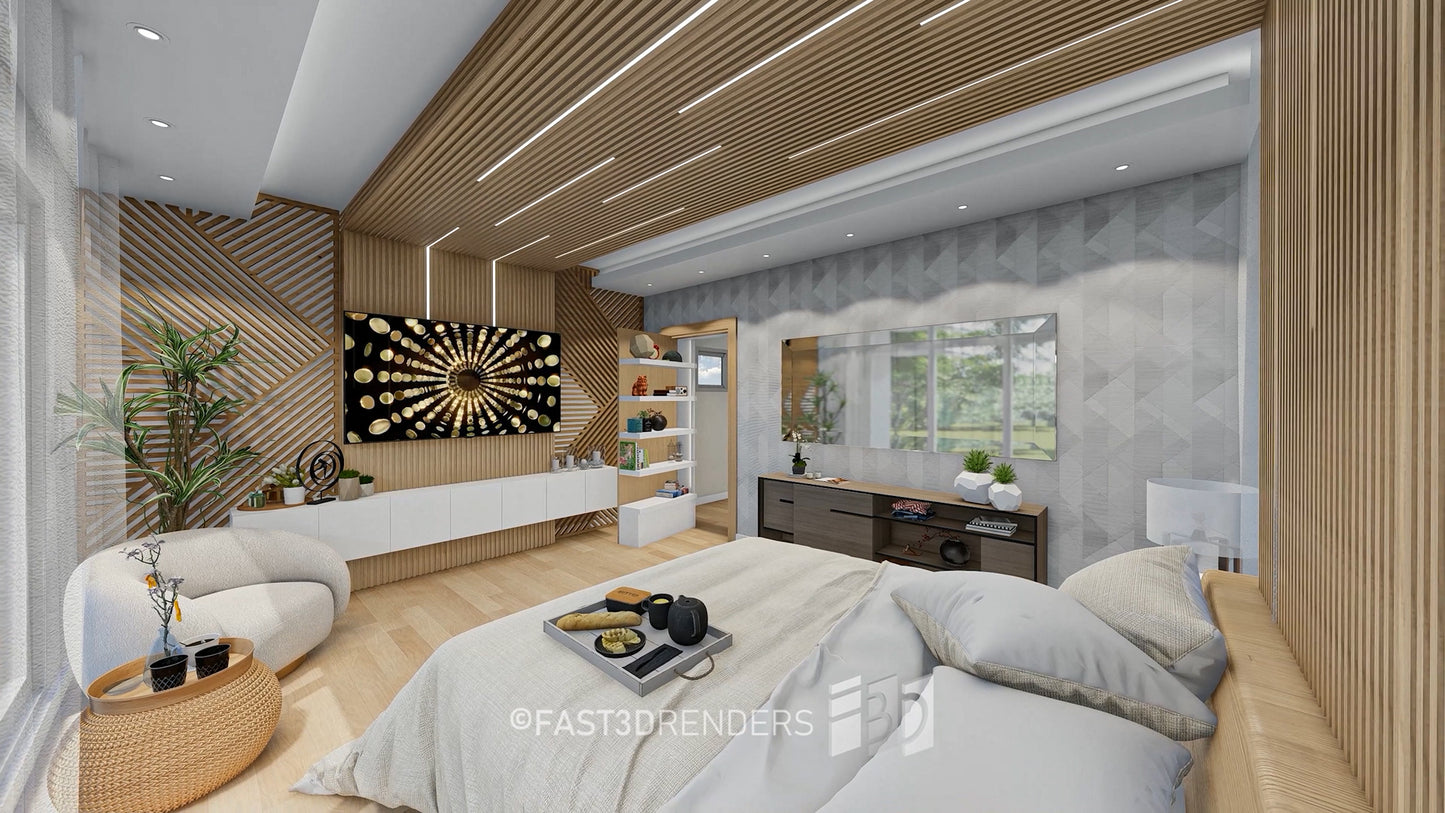 Renderizado 3D Interior