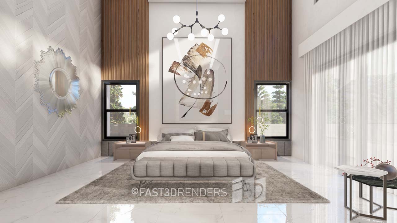 Renderizado 3D Interior