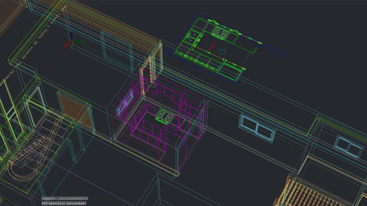 Modelado 3D Interior