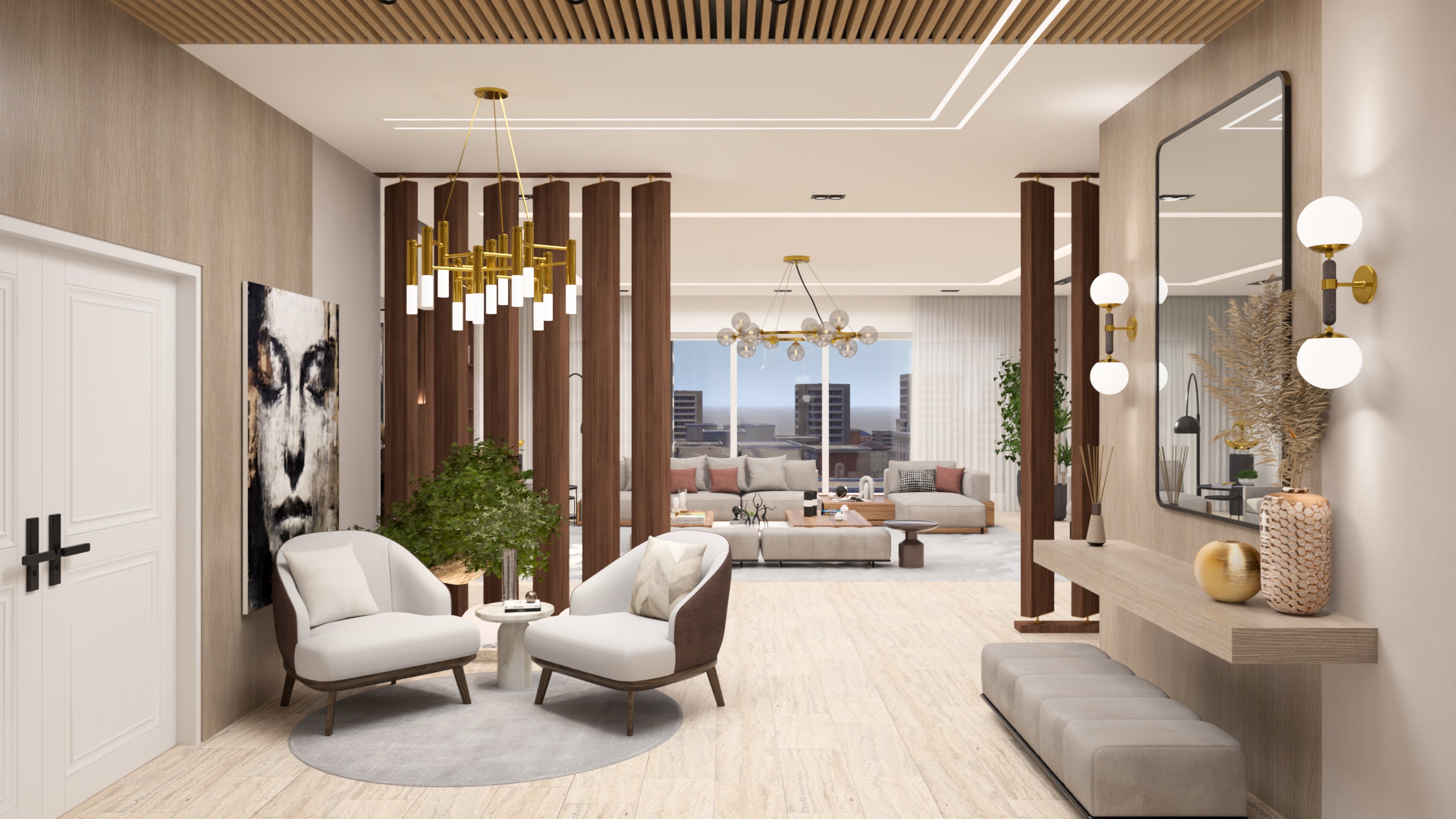 Lobbies Renders Renderizado 3D Interior de Lobby/Recibidor – Fast 3D Renders