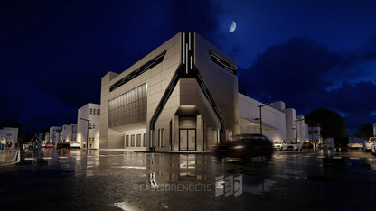 Animación 3D Exterior Universal