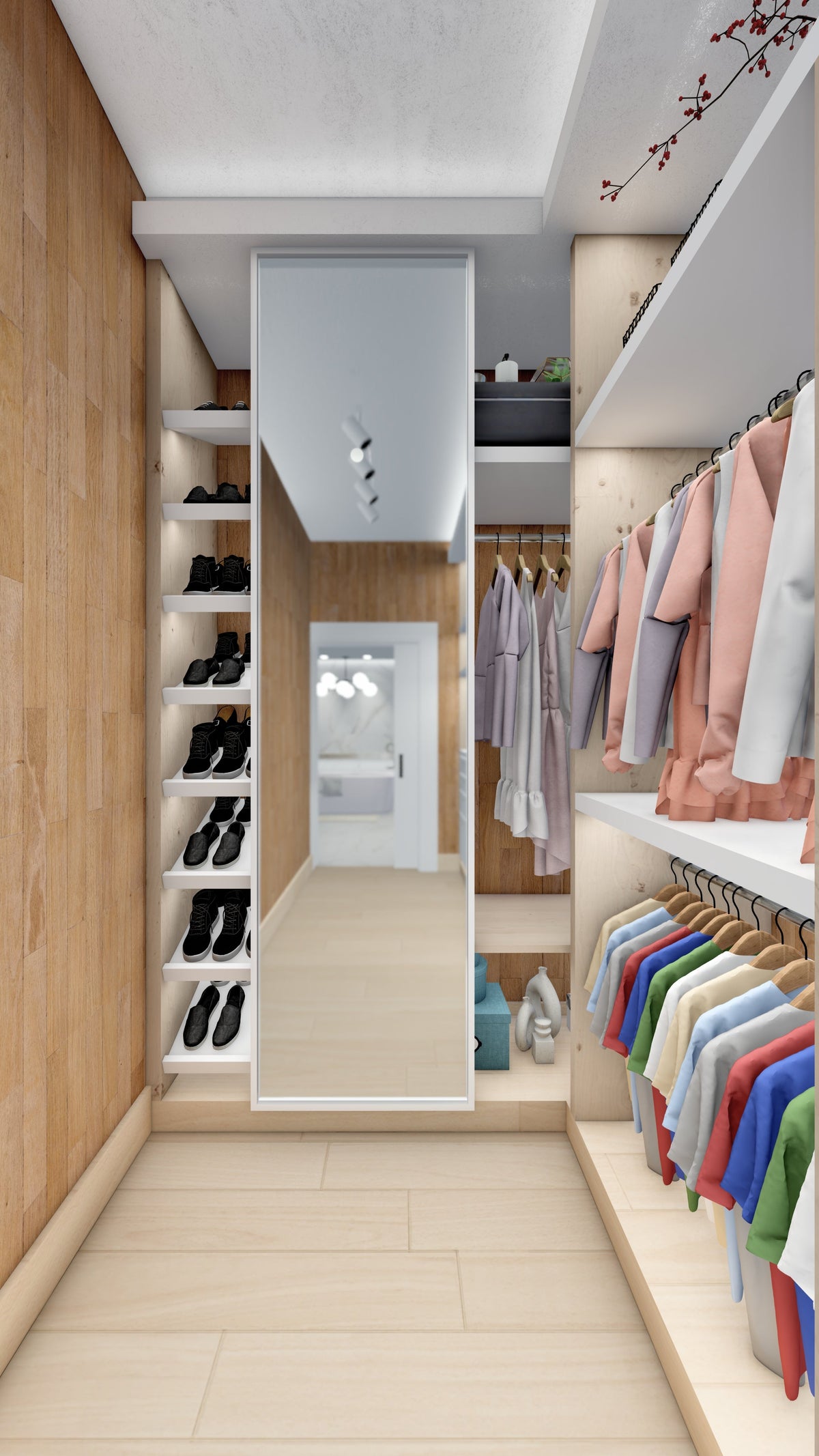 Renderizado 3D Interior de Closet – Fast 3D Renders