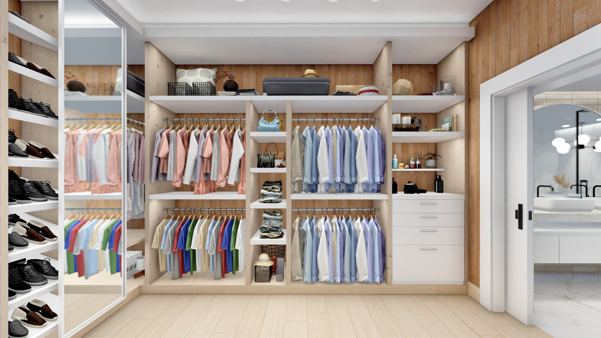 Renderizado 3D Interior de Closet – Fast 3D Renders